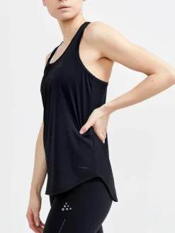 T-Skjorter & Singleter|Løping>Craft Sportswear CORE Essence Singlet W Black