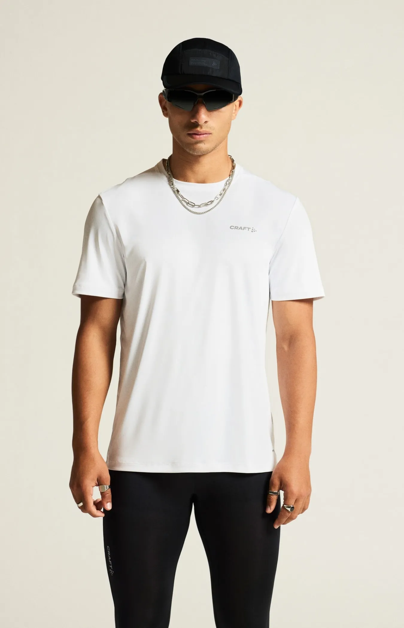 T-Skjorter & Singleter|Trening>Craft Sportswear CORE Essence Ss Tee 2 M White