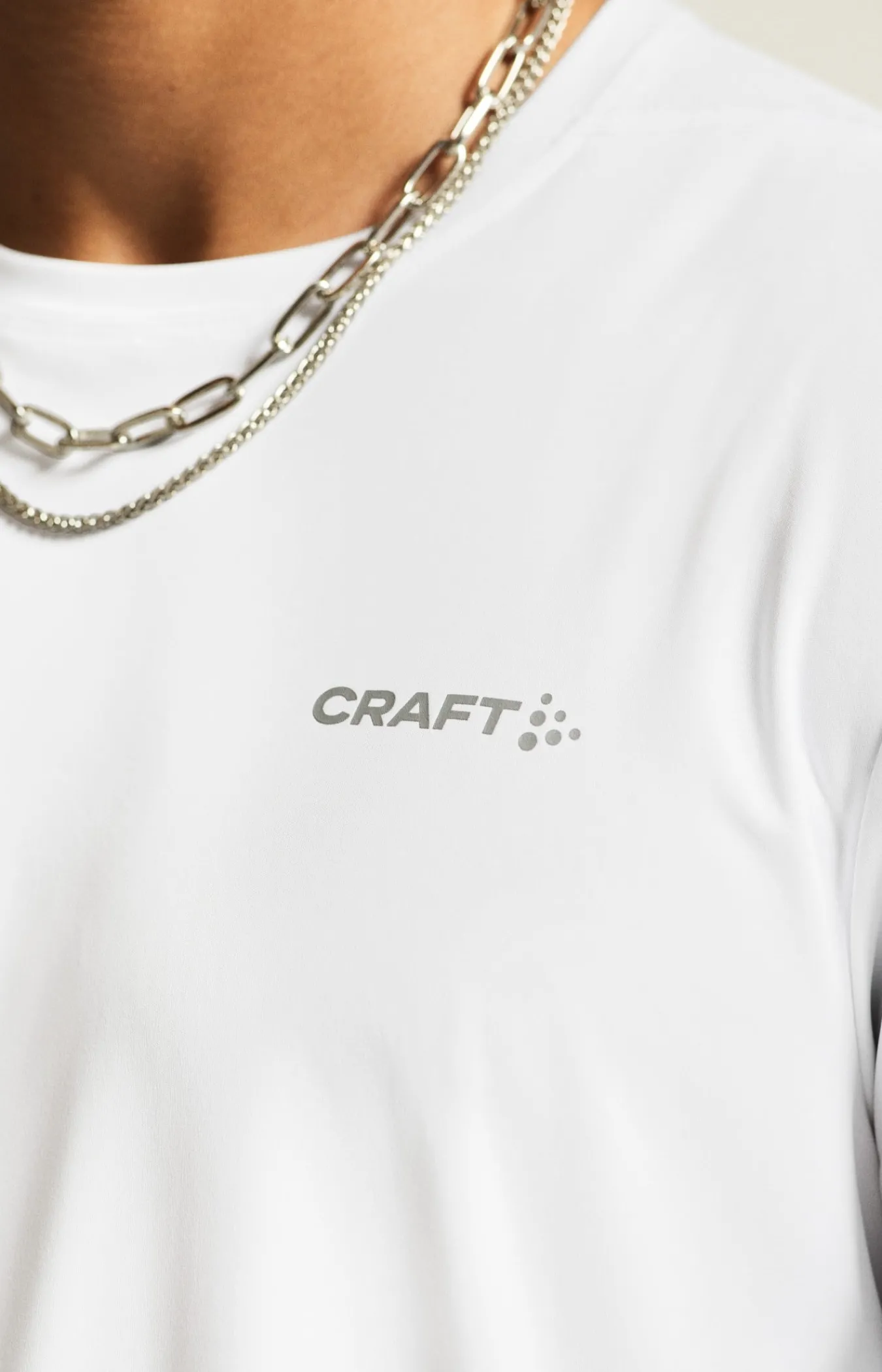 T-Skjorter & Singleter|Trening>Craft Sportswear CORE Essence Ss Tee 2 M White