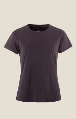 T-Skjorter & Singleter|Trening>Craft Sportswear CORE Essence Ss Tee 2 W Dk Plum