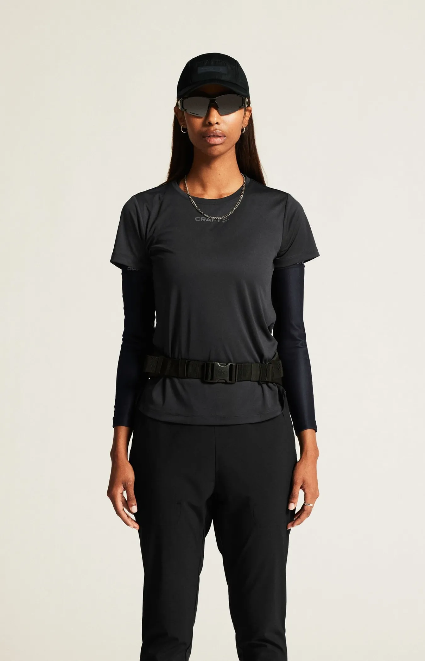T-Skjorter & Singleter|Trening>Craft Sportswear CORE Essence Ss Tee 2 W Black
