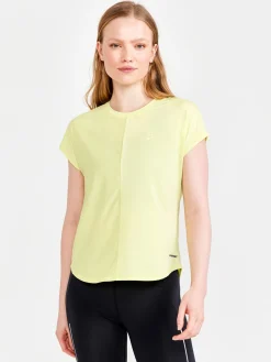 T-Skjorter & Singleter|Løping>Craft Sportswear Core Essence SS Tee W Giallo