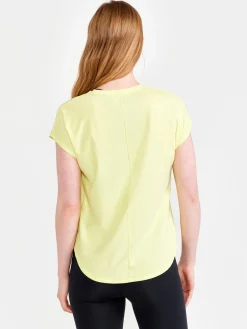 T-Skjorter & Singleter|Løping>Craft Sportswear Core Essence SS Tee W Giallo