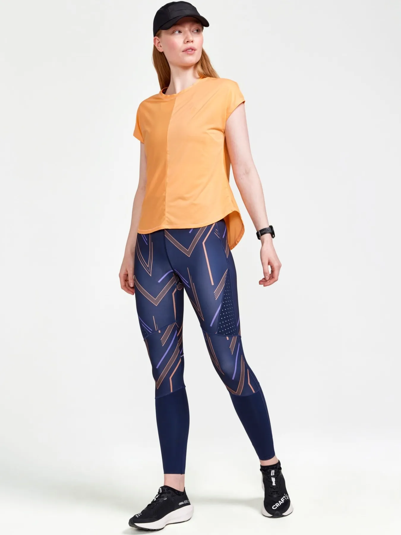 T-Skjorter & Singleter|Løping>Craft Sportswear Core Essence SS Tee W Peach
