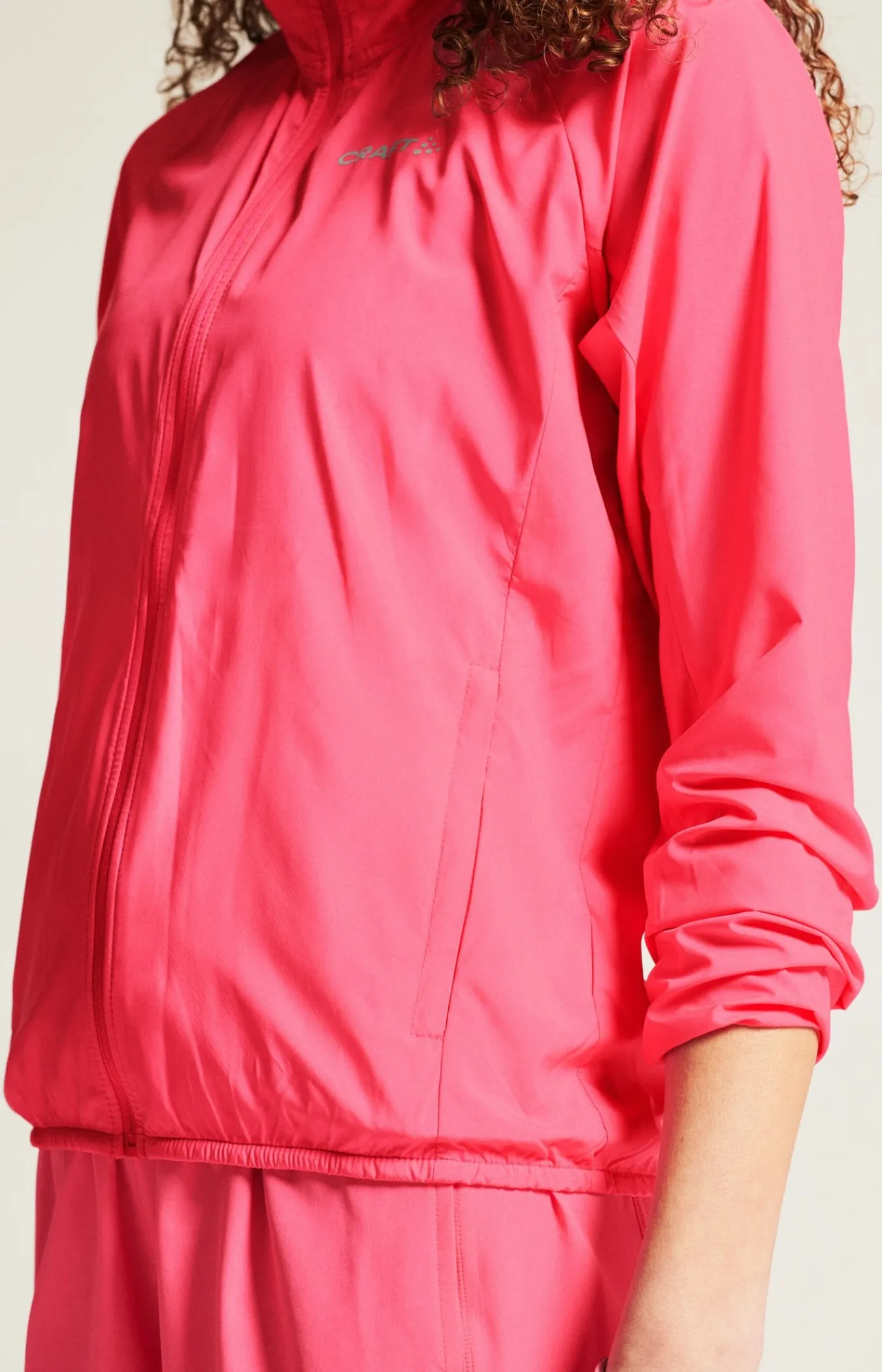 Jakker & Vester|Løping>Craft Sportswear CORE Essence Wind Jacket W Fuchsia