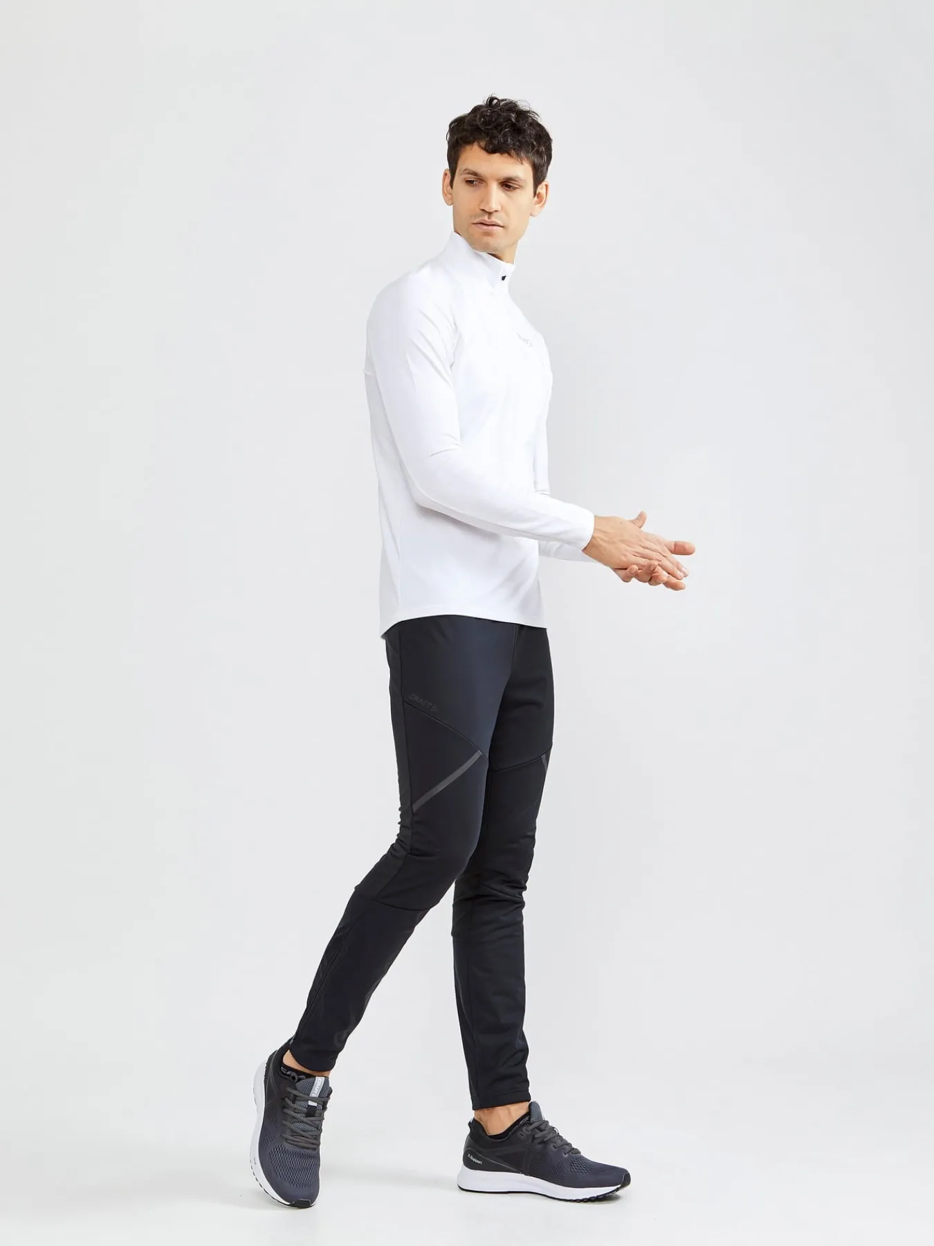 Mellomlag & Fleece|Mellomlag>Craft Sportswear CORE Gain Midlayer M White