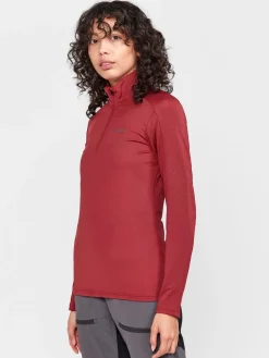 Mellomlag & Fleece|Mellomlag>Craft Sportswear CORE Gain Midlayer W Dk Astro