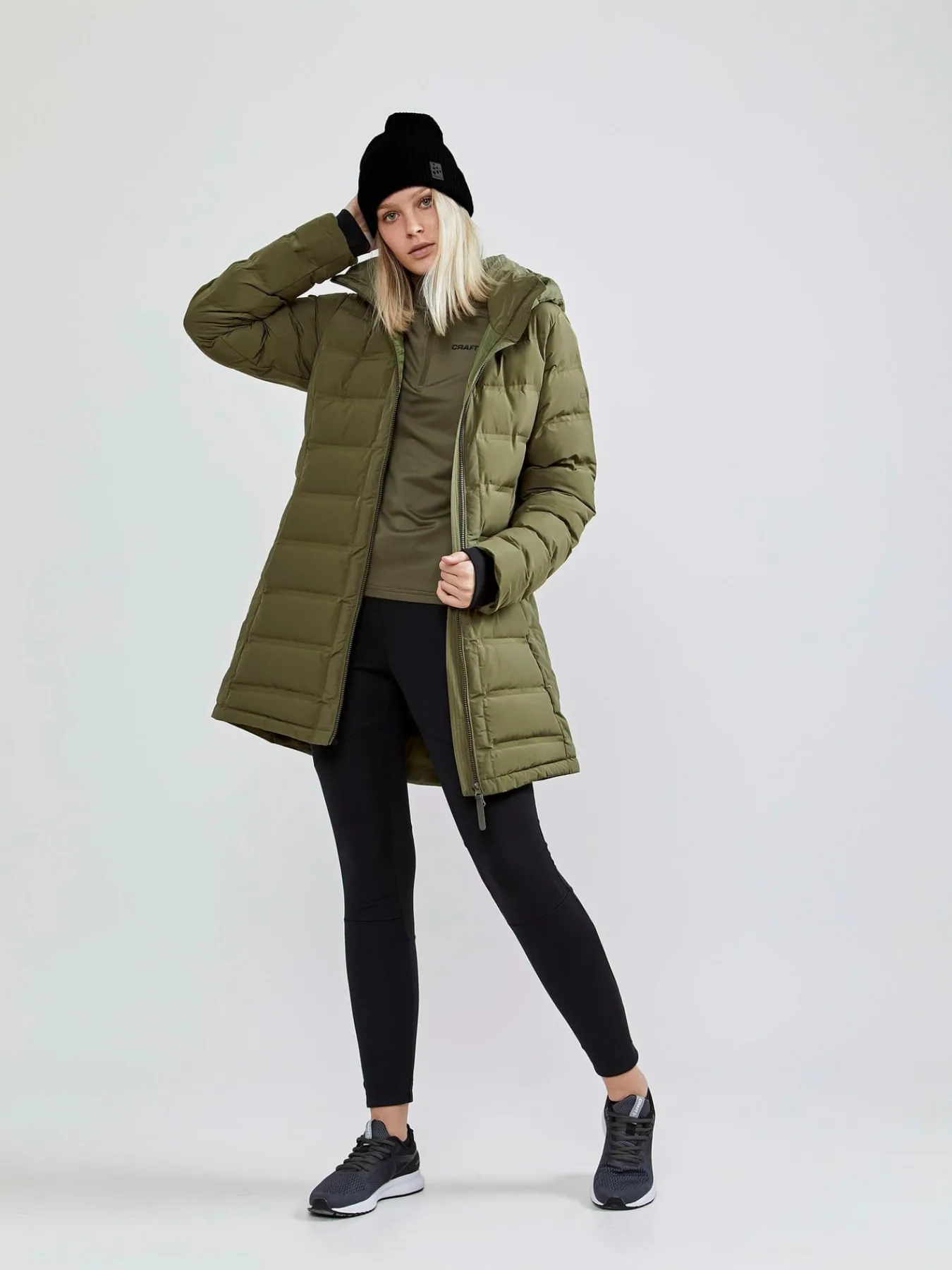 Mellomlag & Fleece|Mellomlag>Craft Sportswear CORE Gain Midlayer W Rift