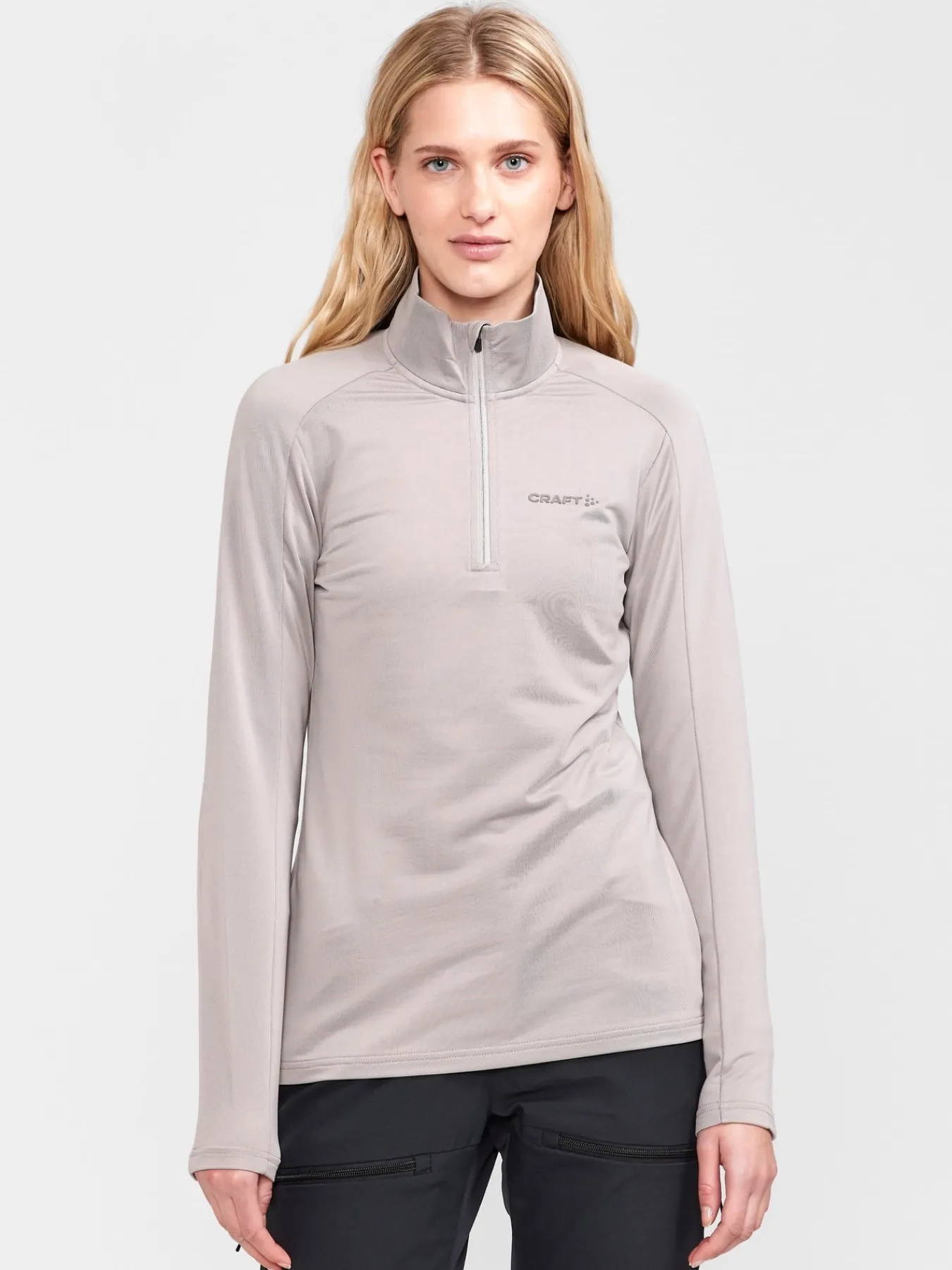 Mellomlag & Fleece|Mellomlag>Craft Sportswear CORE Gain Midlayer W Clay