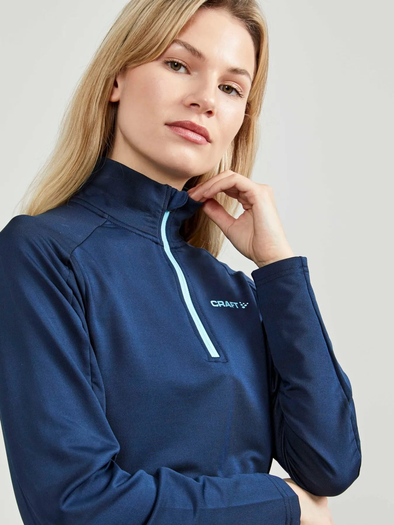 Mellomlag & Fleece|Mellomlag>Craft Sportswear CORE Gain Midlayer W Blaze