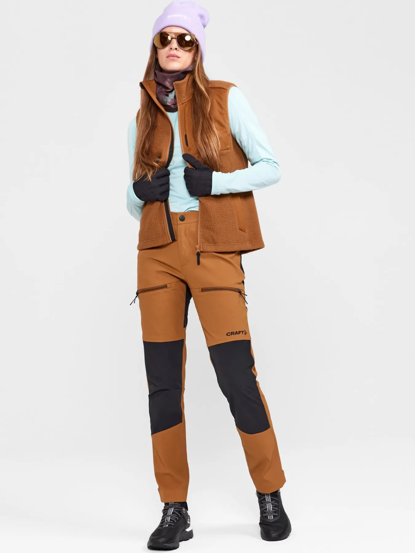 Mellomlag & Fleece|Mellomlag>Craft Sportswear CORE Gain Midlayer W Ice