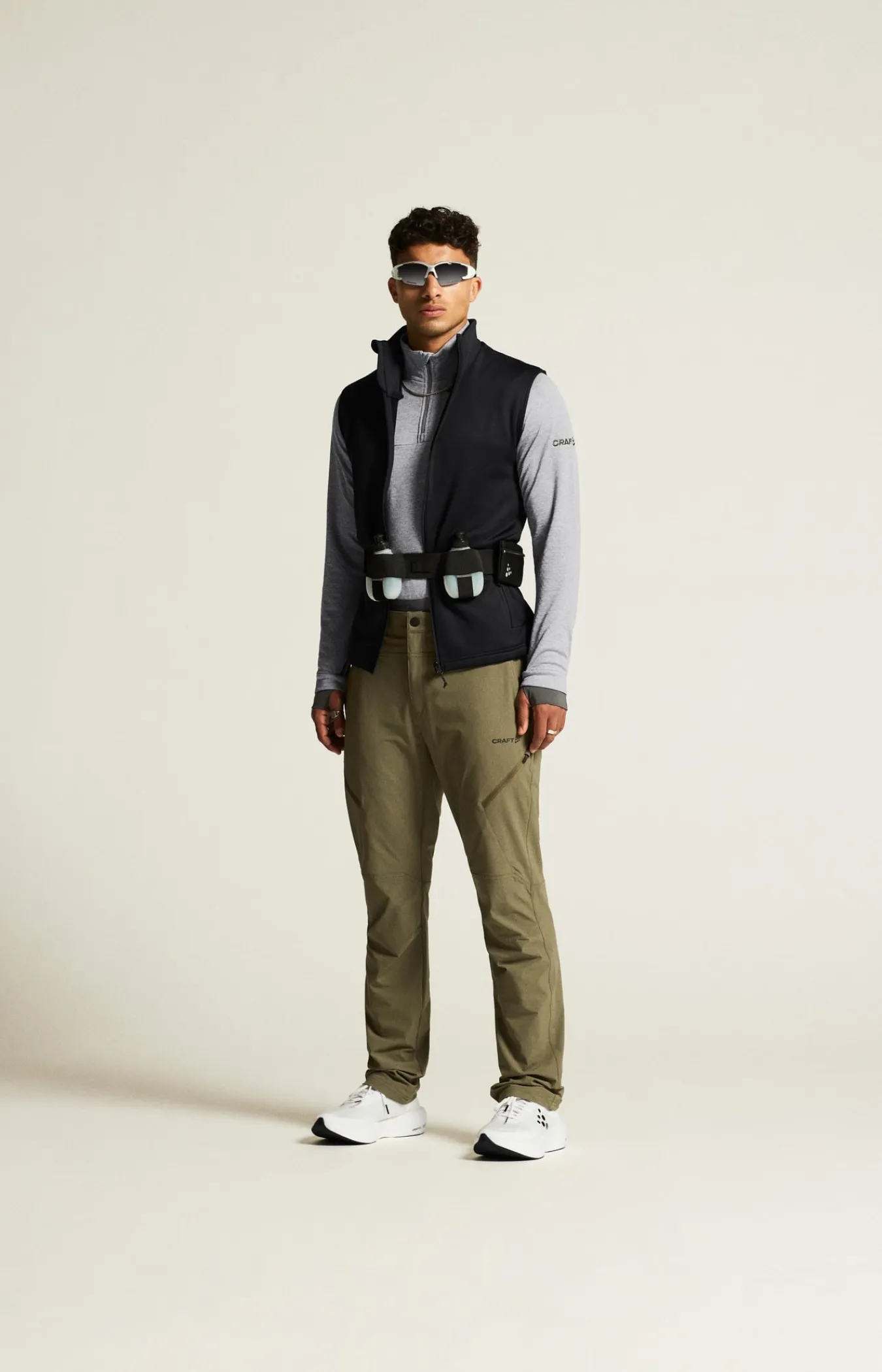 Mellomlag & Fleece|Mellomlag>Craft Sportswear CORE Gain Thermal Midlayer M Grey Melange