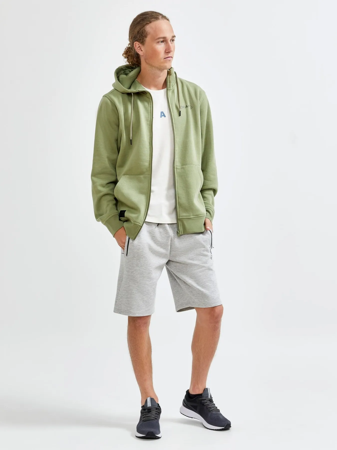 Shorts>Craft Sportswear CORE Soul Sweatshorts M Grey Melange