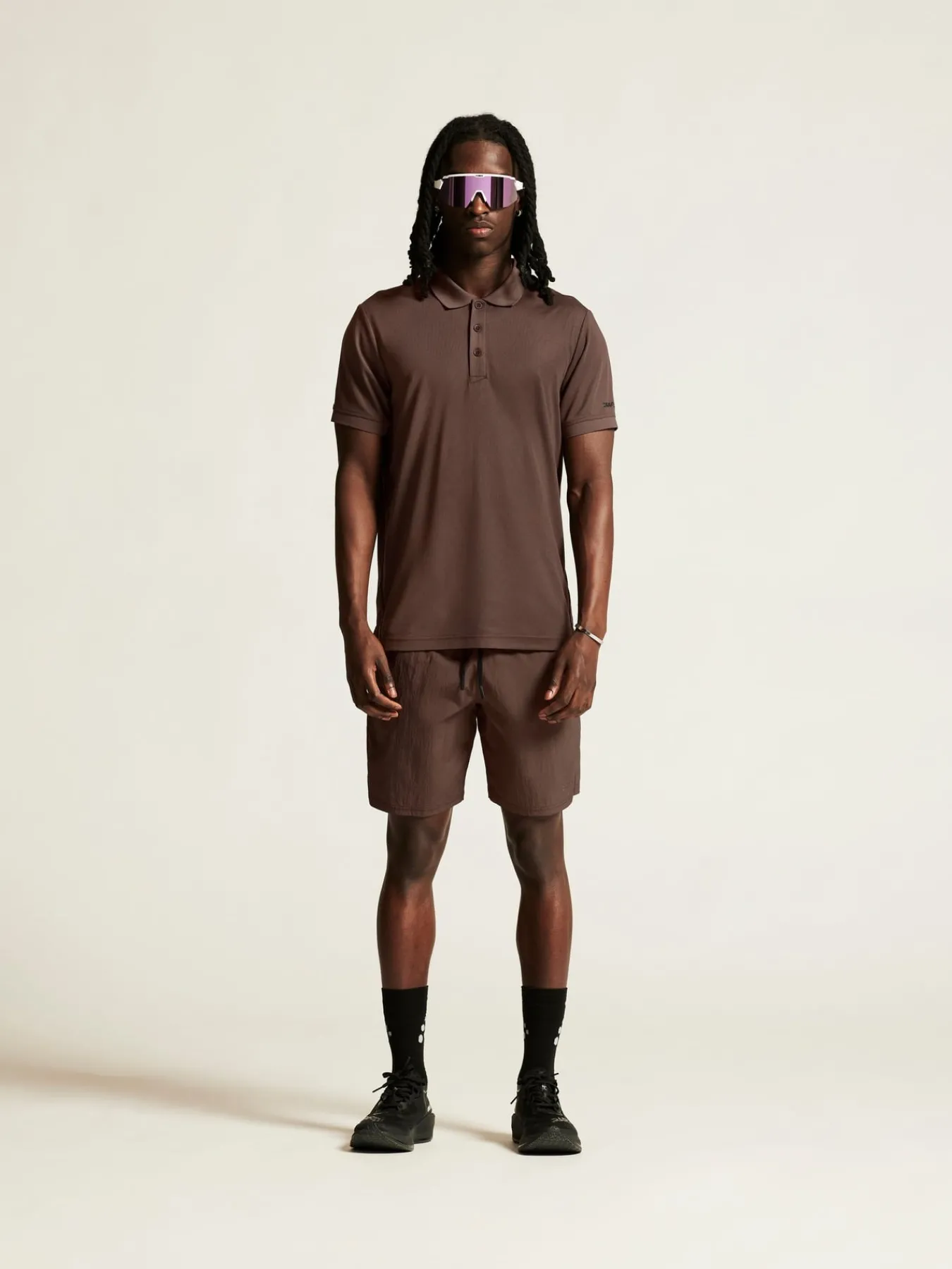 T-Skjorter & Singleter>Craft Sportswear CORE Unify Polo Shirt M Prune