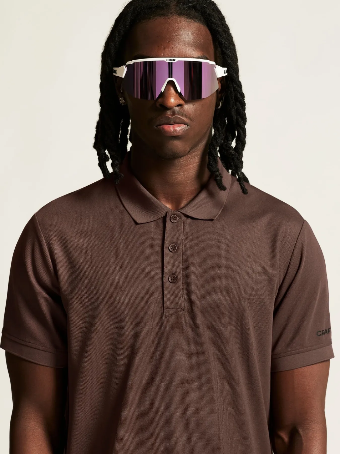 T-Skjorter & Singleter>Craft Sportswear CORE Unify Polo Shirt M Prune