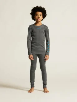 Active Superundertøy>Craft Sportswear CORE Warm Baselayer Set J Granite/Ray