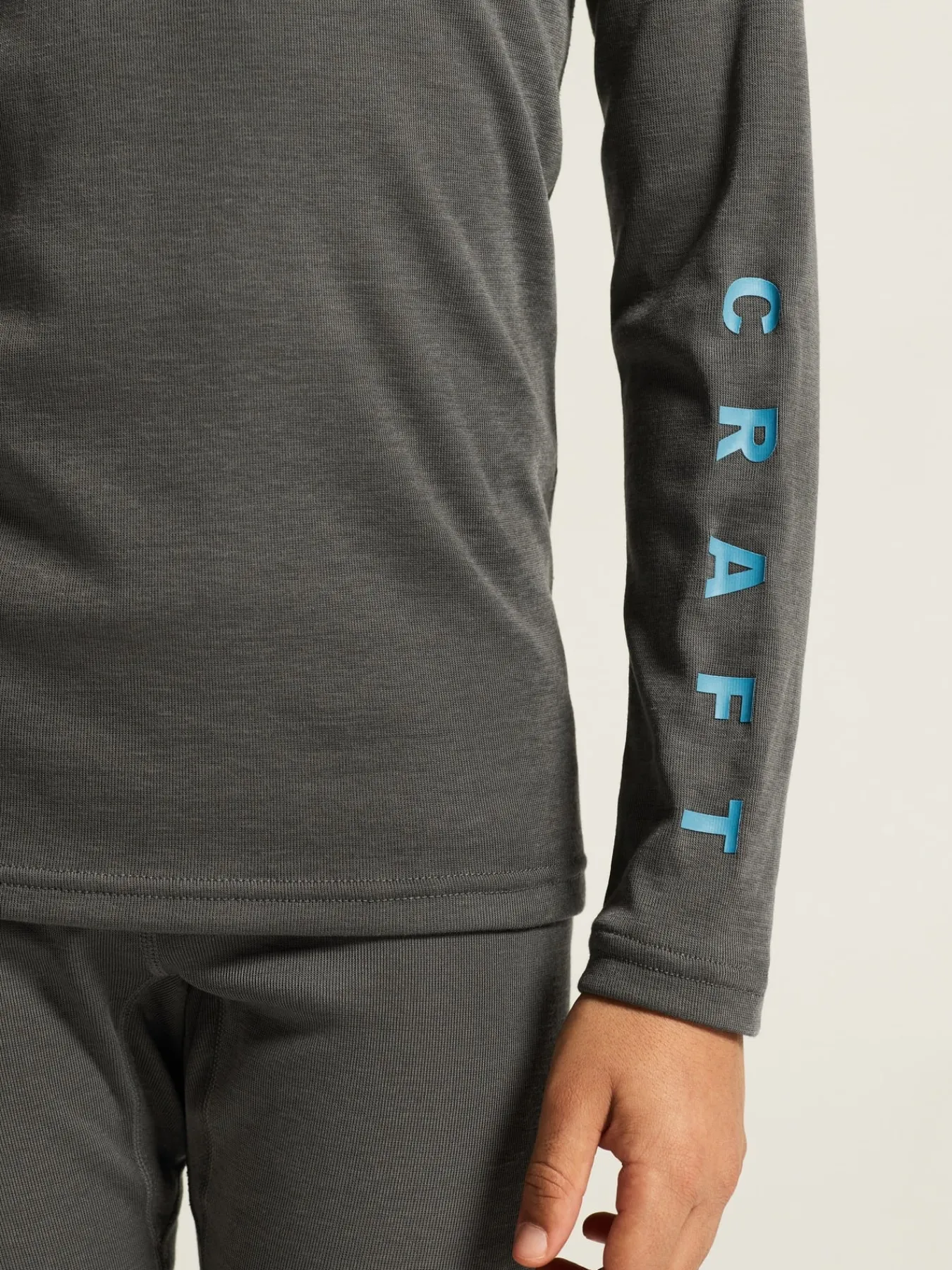 Active Superundertøy>Craft Sportswear CORE Warm Baselayer Set J Granite/Ray