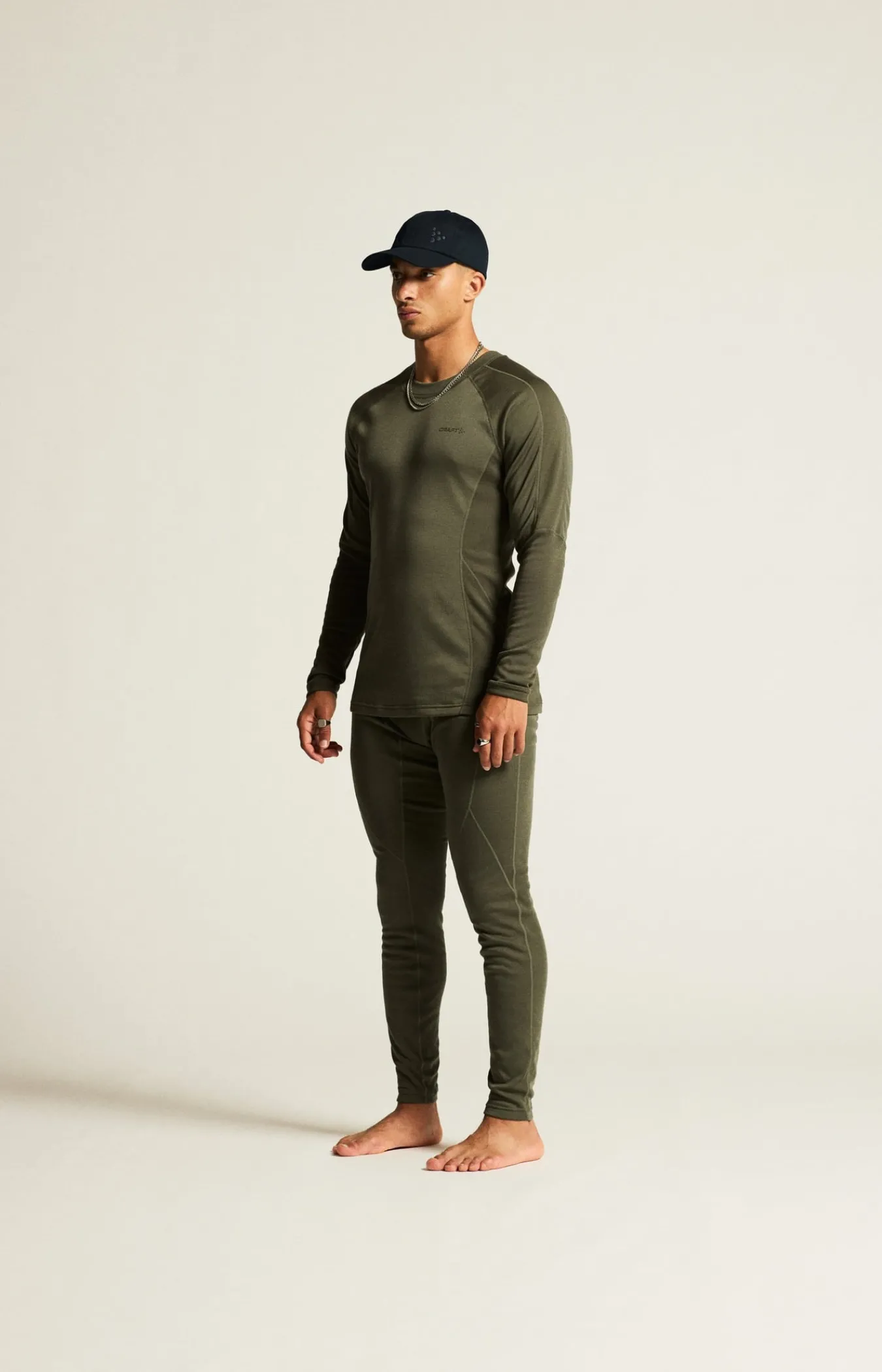 Ull- & Superundertøy|Active Superundertøy>Craft Sportswear CORE Warm Baselayer Set M Rift/Dk Forest
