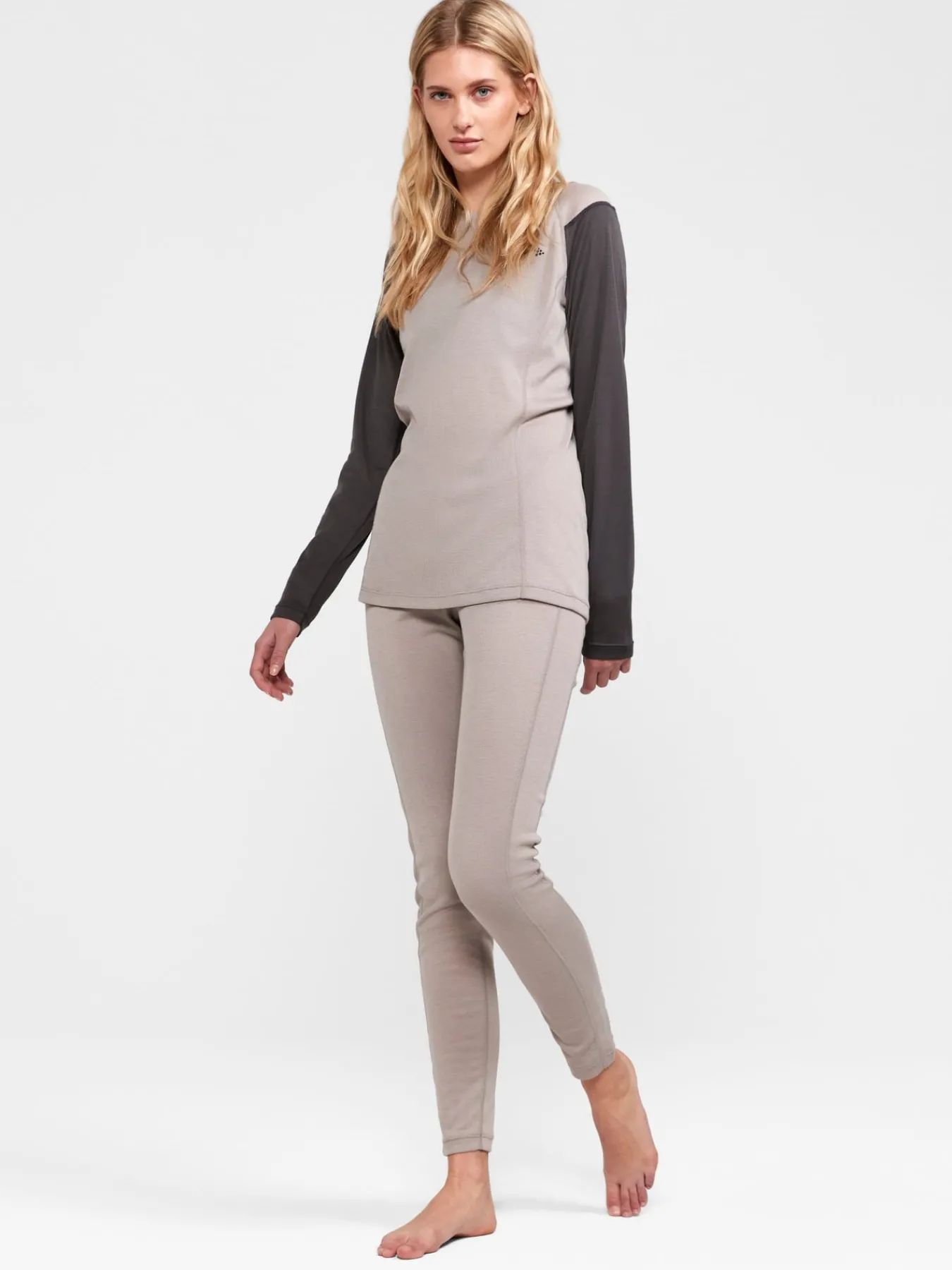Ull- & Superundertøy|Undertøyssett>Craft Sportswear CORE Warm Baselayer Set W Clay-Granite
