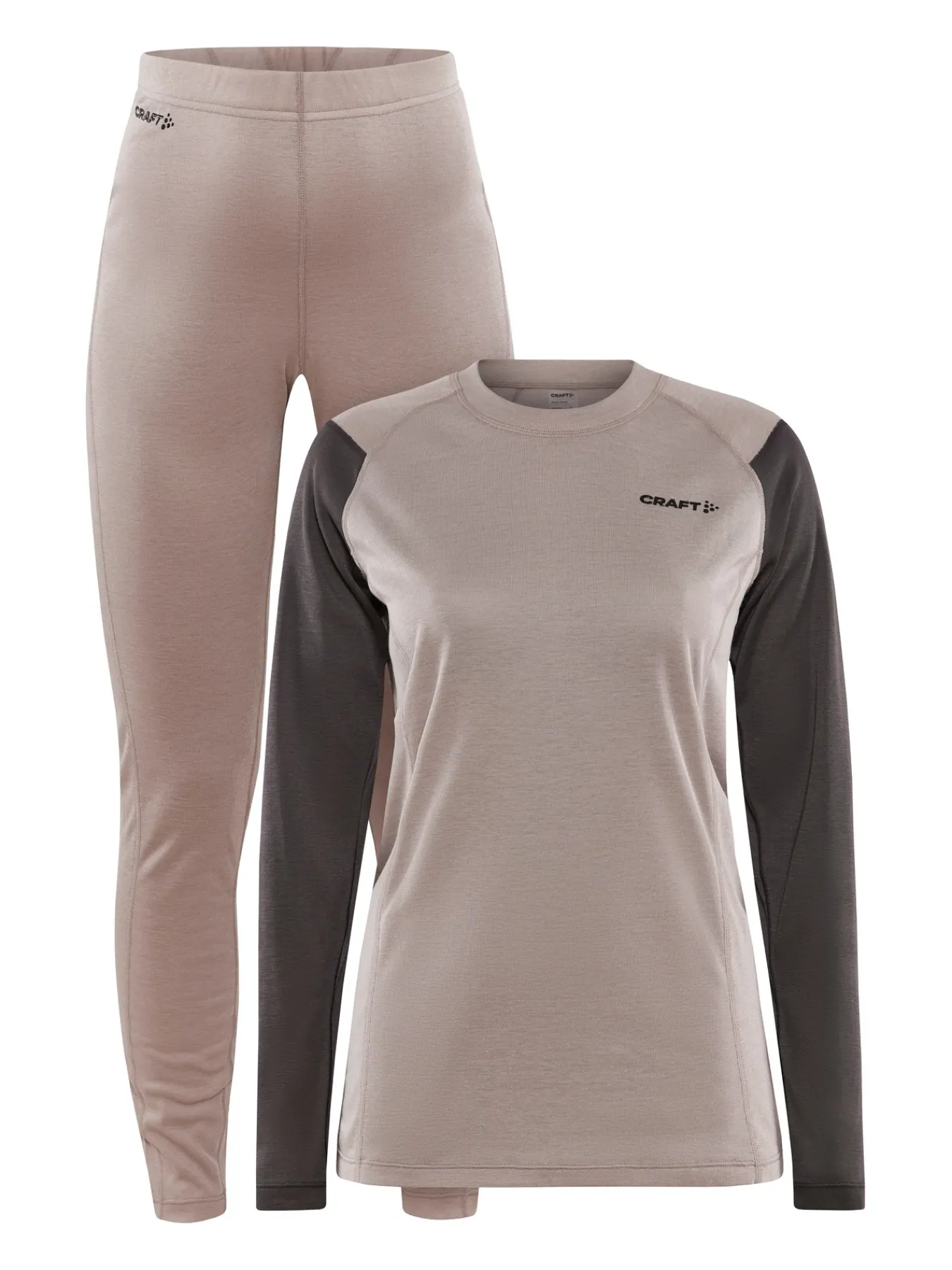 Ull- & Superundertøy|Undertøyssett>Craft Sportswear CORE Warm Baselayer Set W Clay-Granite