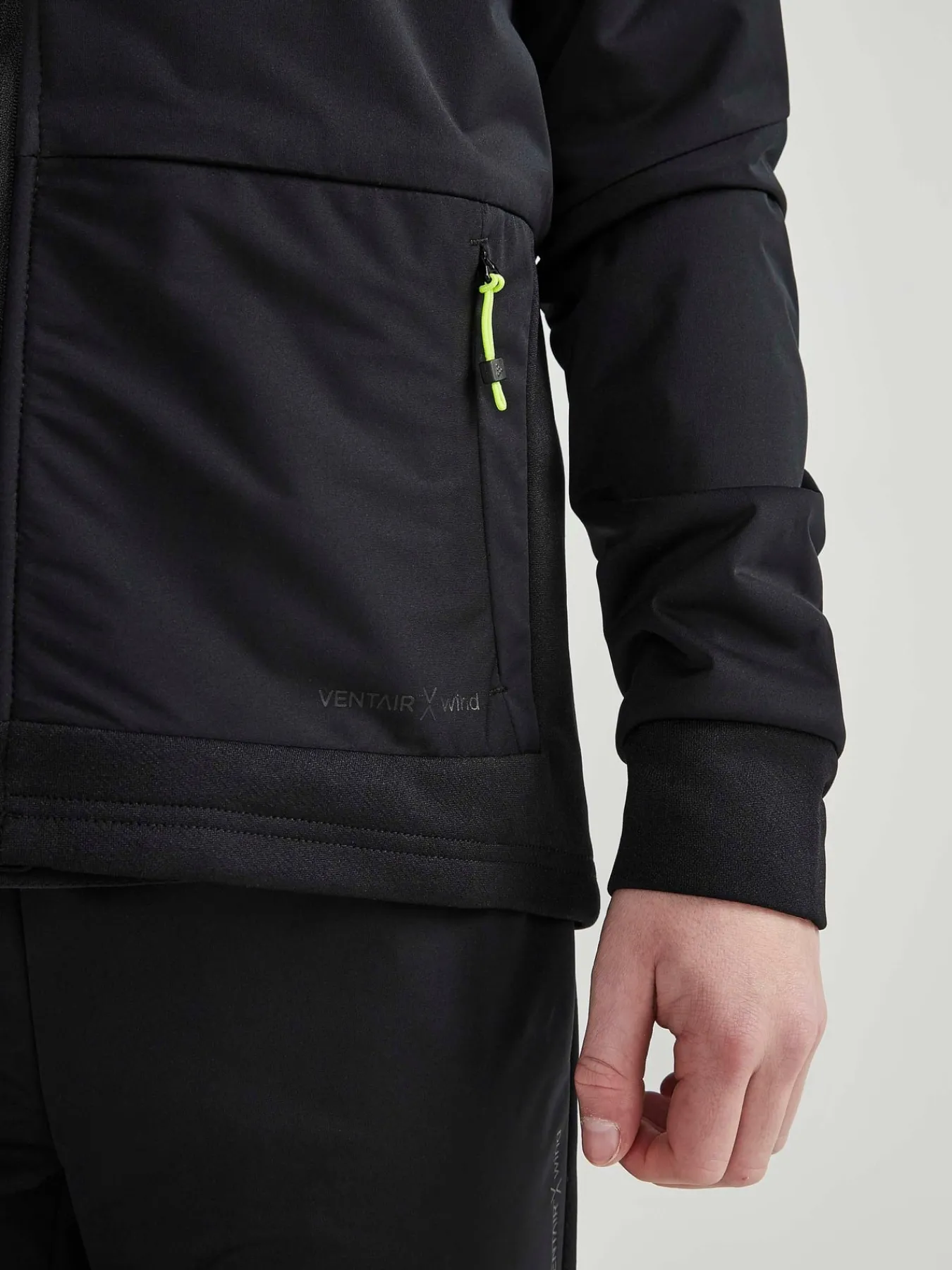 Jakker & Vester>Craft Sportswear Core Warm XC Jacket Jr BLACK