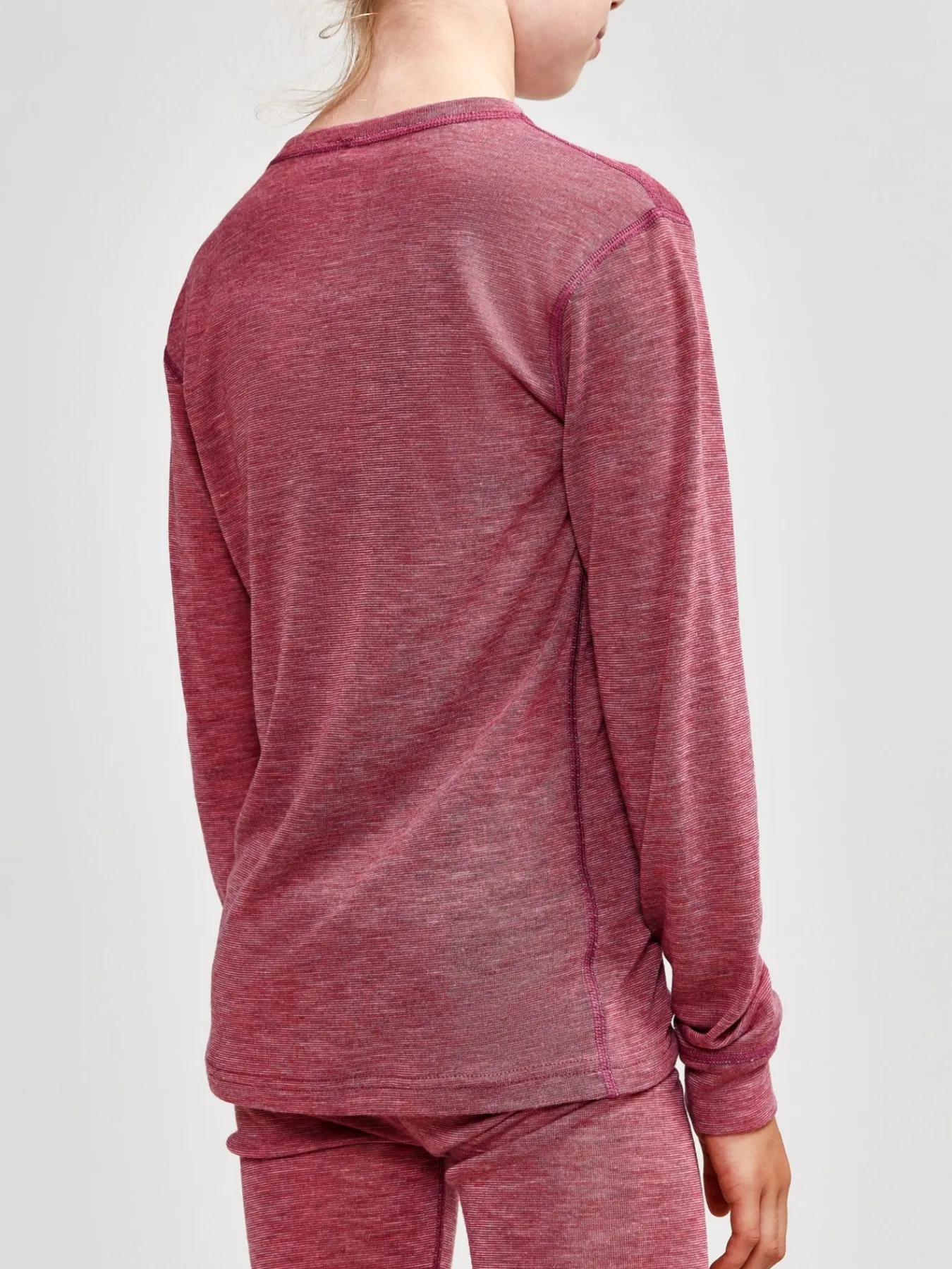 Ullundertøy>Craft Sportswear CORE Wool Merino Set J Rose-Melange