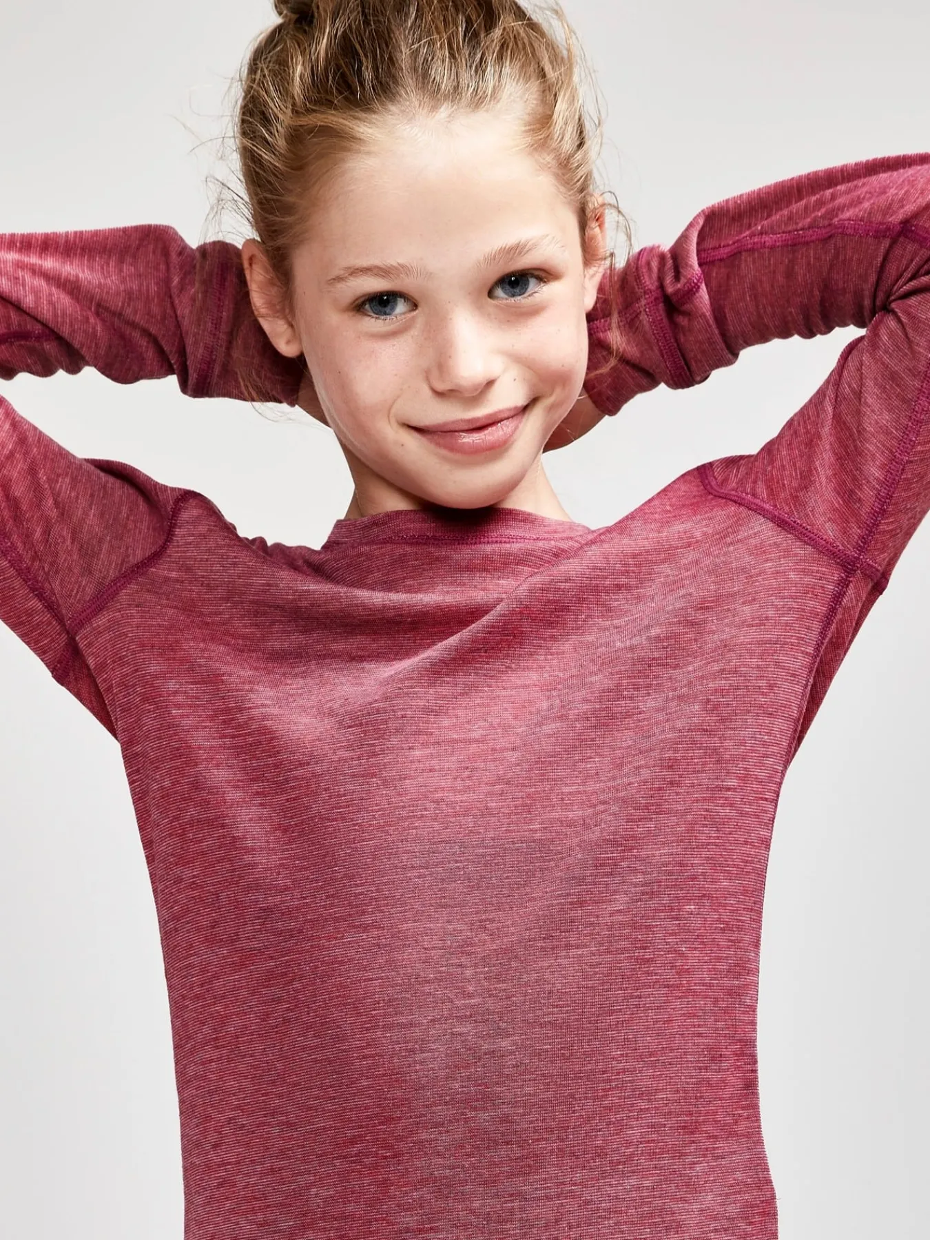 Ullundertøy>Craft Sportswear CORE Wool Merino Set J Rose-Melange