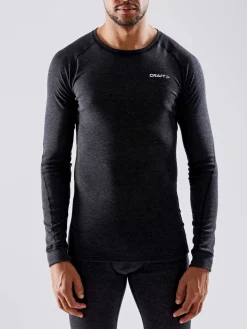 Ull- & Superundertøy|Ullundertøy>Craft Sportswear CORE Wool Merino Set M Black-Melange