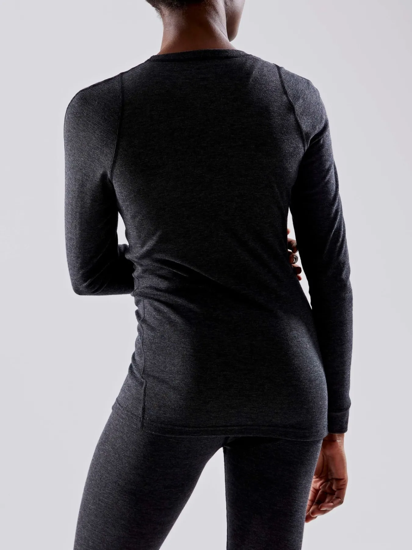 Ull- & Superundertøy|Ullundertøy>Craft Sportswear CORE Wool Merino Set W Black-Melange