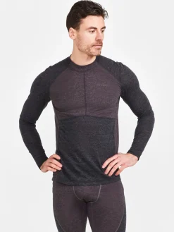 Ull- & Superundertøy|Ullundertøy>Craft Sportswear CORE Wool Mix Set M Black-Slate