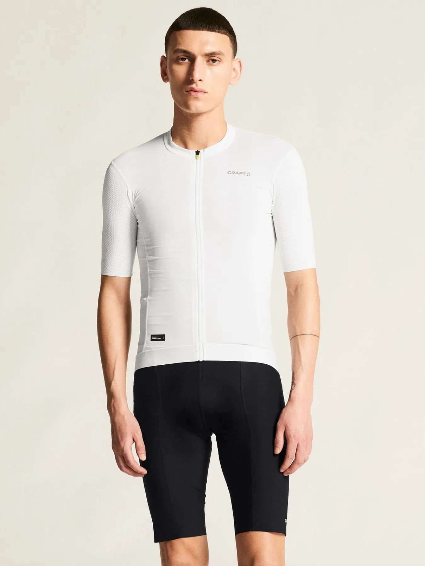 T-Skjorter & Singleter|Sykling>Craft Sportswear Endur Aerolight Jersey M White