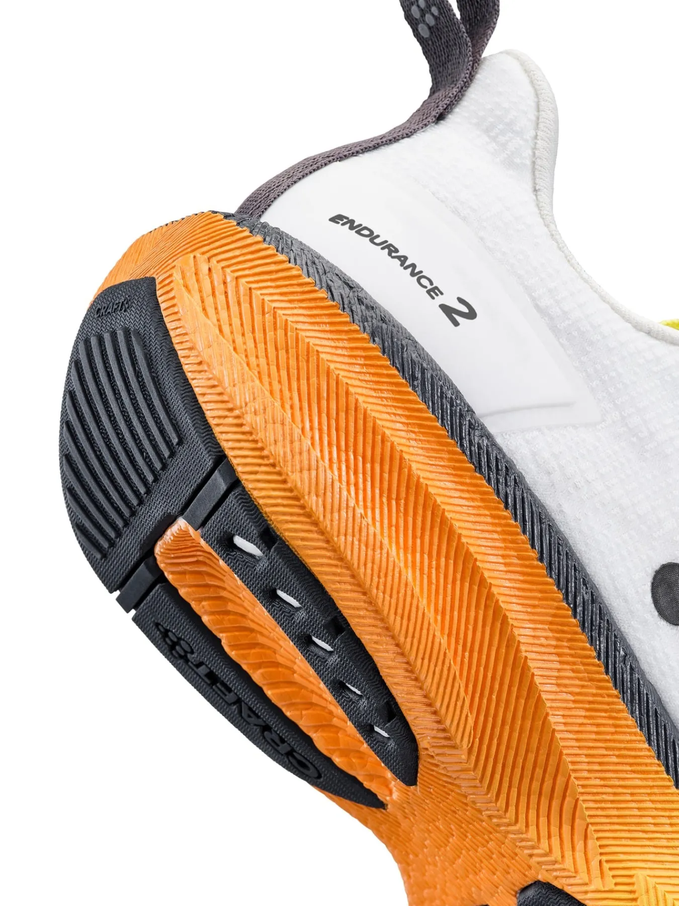 Løpesko Asfalt|Løping>Craft Sportswear Endurance 2 M Ash White-Sour