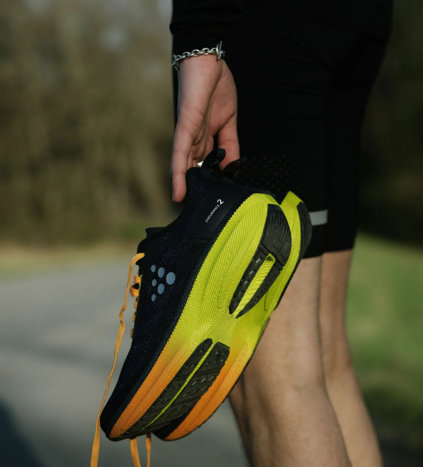 Løpesko Asfalt|Løping>Craft Sportswear Endurance 2 W Ash White/Shock