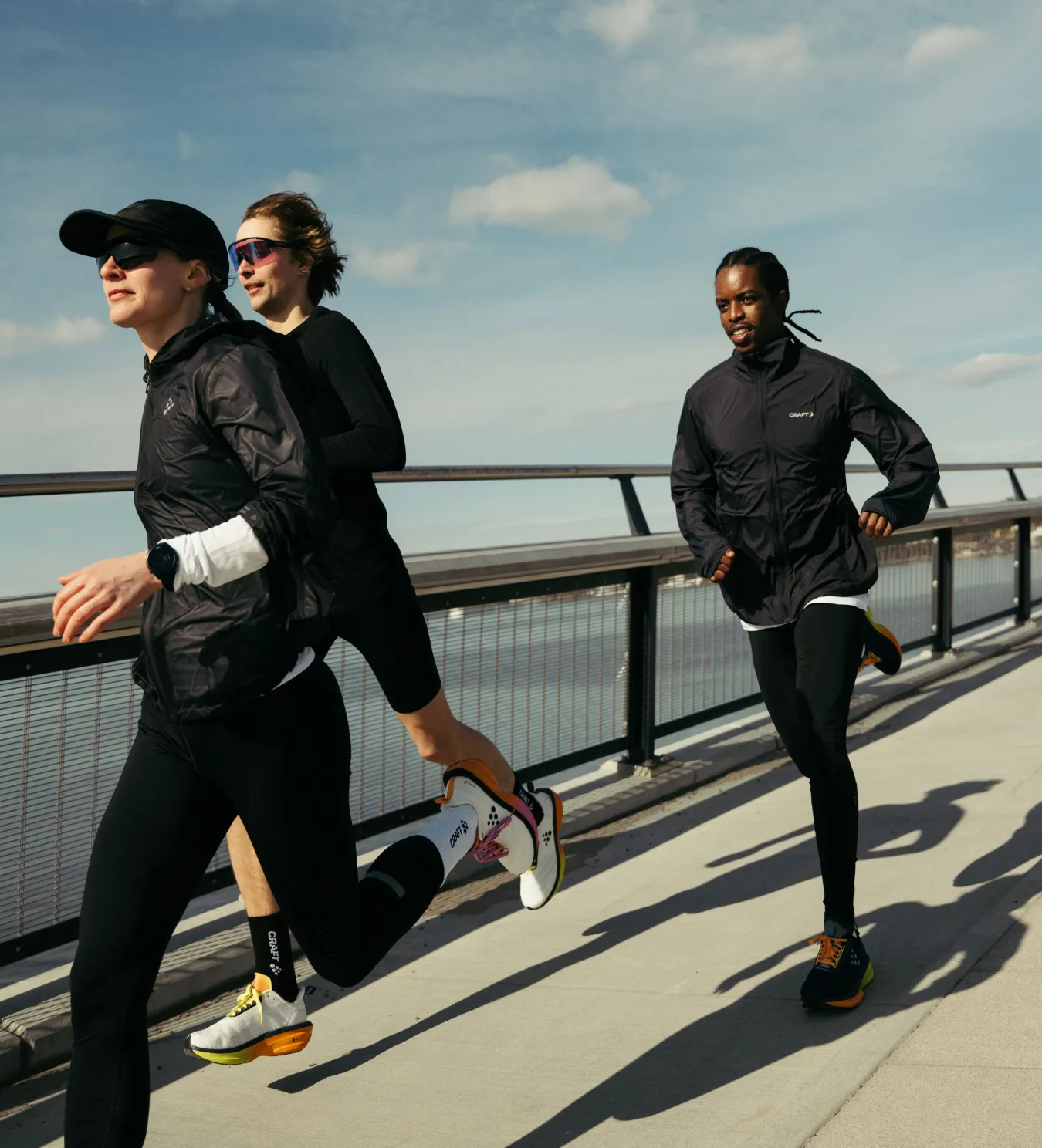 Løpesko Asfalt|Løping>Craft Sportswear Endurance 2 W Ash White/Shock