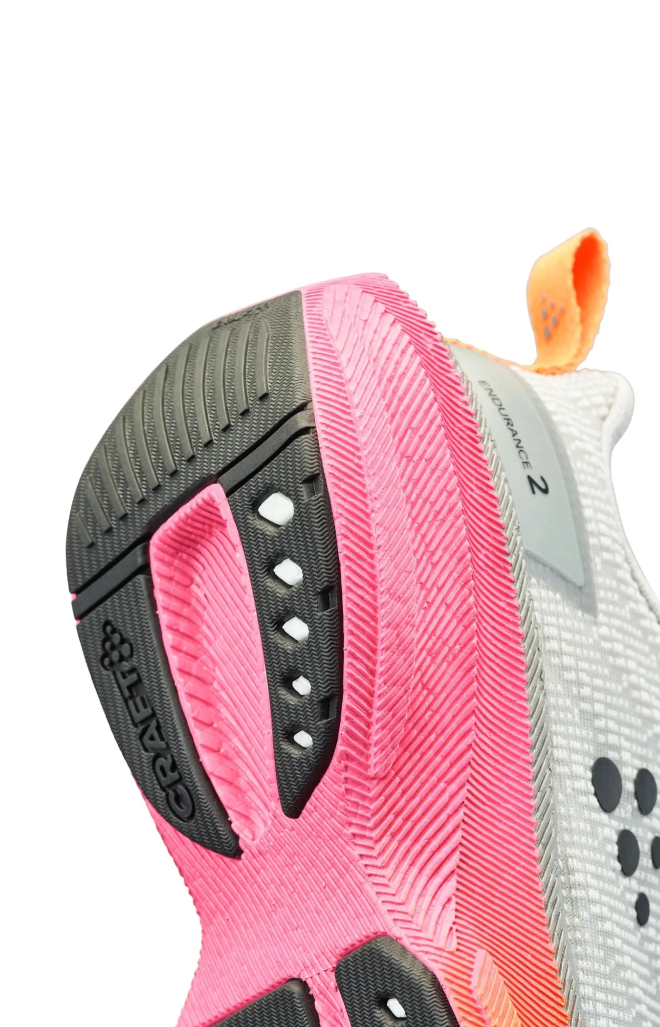 Løpesko Asfalt|Løping>Craft Sportswear Endurance 2 W Platinum/Sour