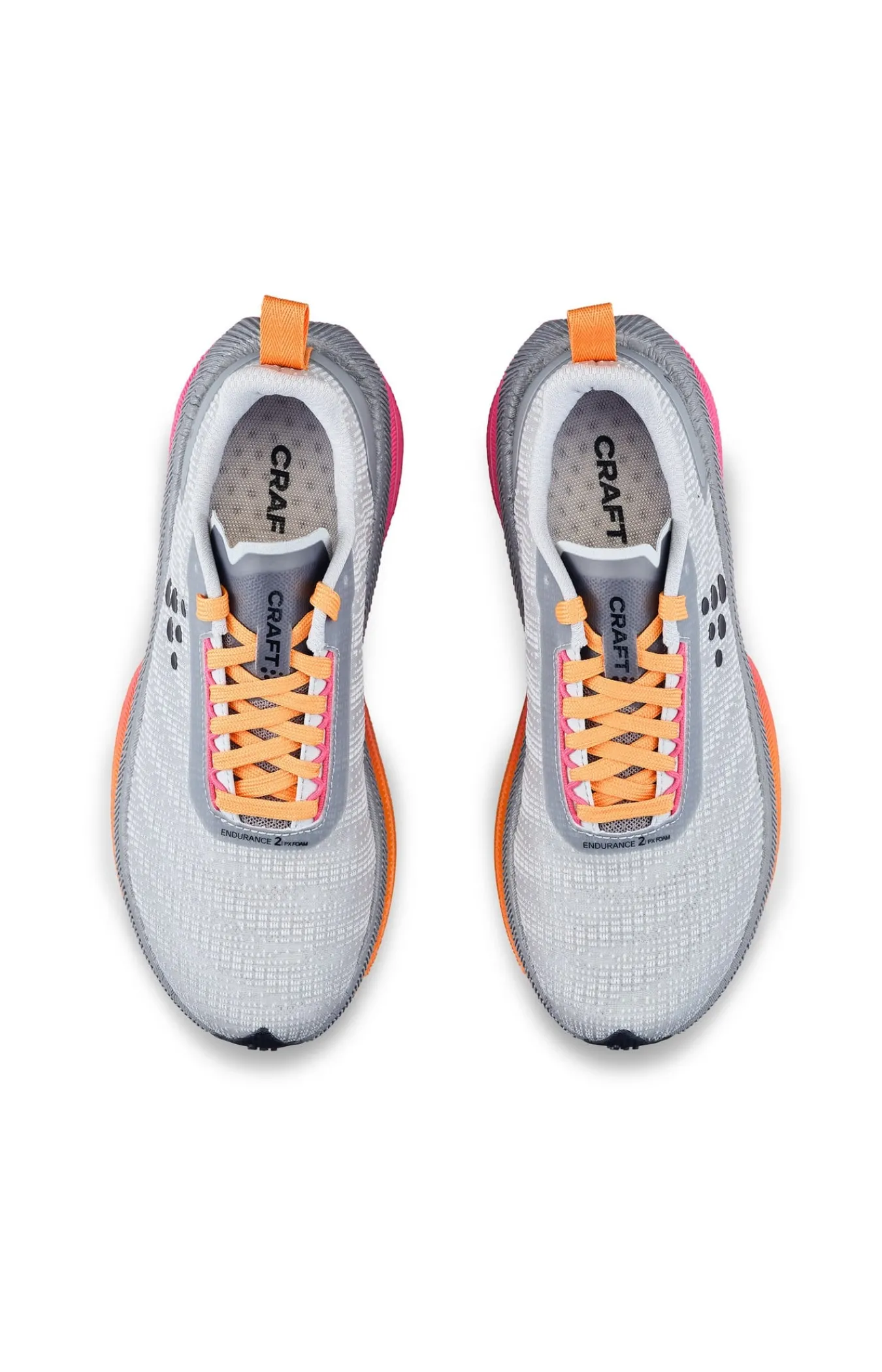 Løpesko Asfalt|Løping>Craft Sportswear Endurance 2 W Platinum/Sour