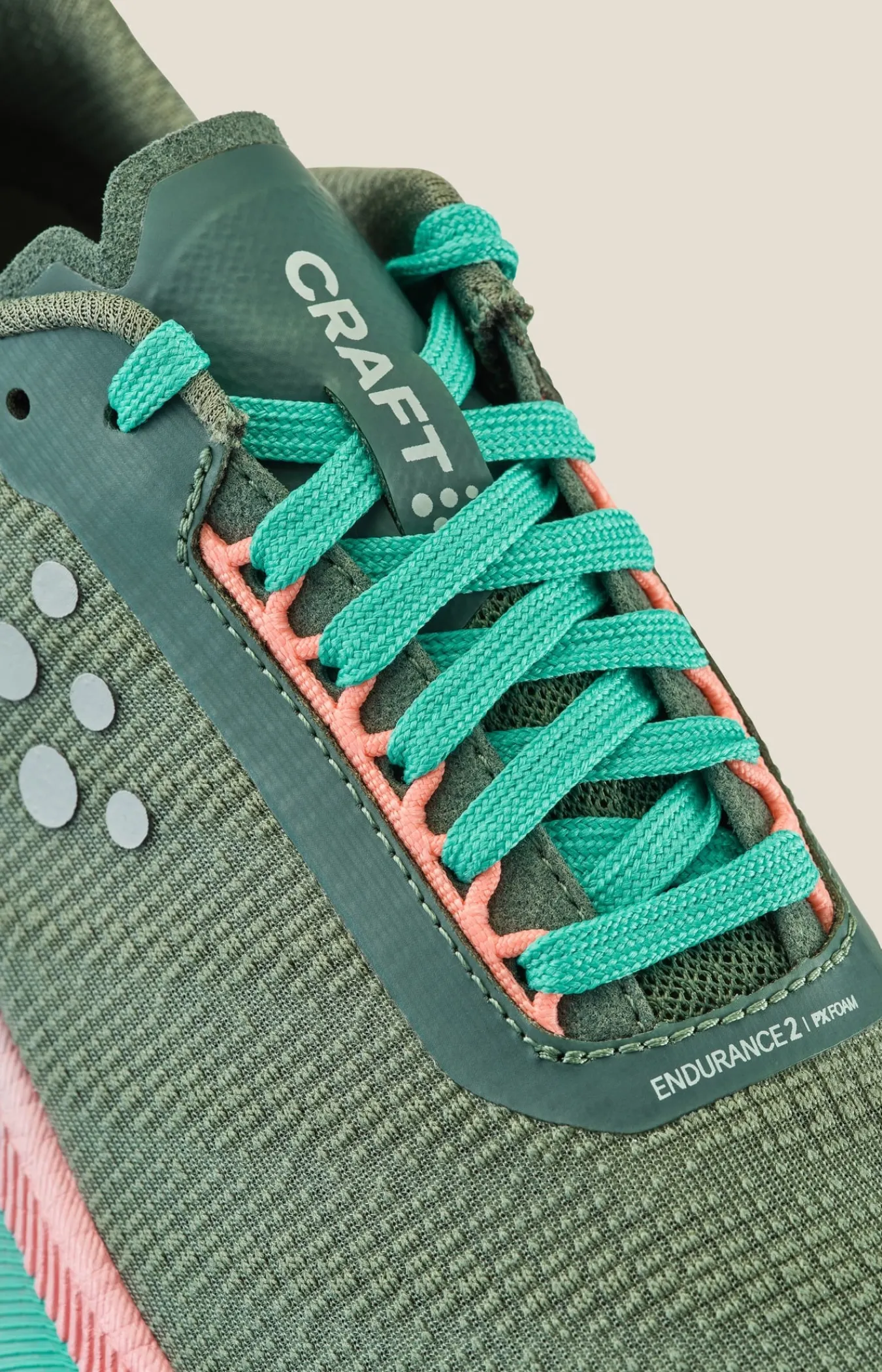 Løpesko Asfalt|Løping>Craft Sportswear Endurance 2 W Leaf/Eon