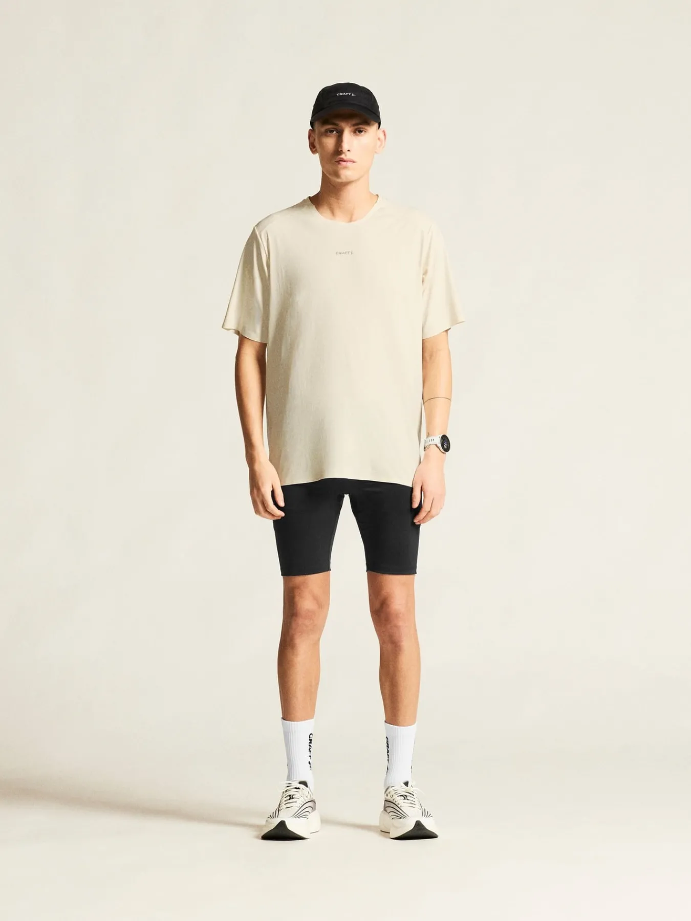 Tights|Løping>Craft Sportswear Essence Short Tights 3 M Black