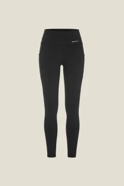 Tights|Løping>Craft Sportswear Essence Tights 3 W Black