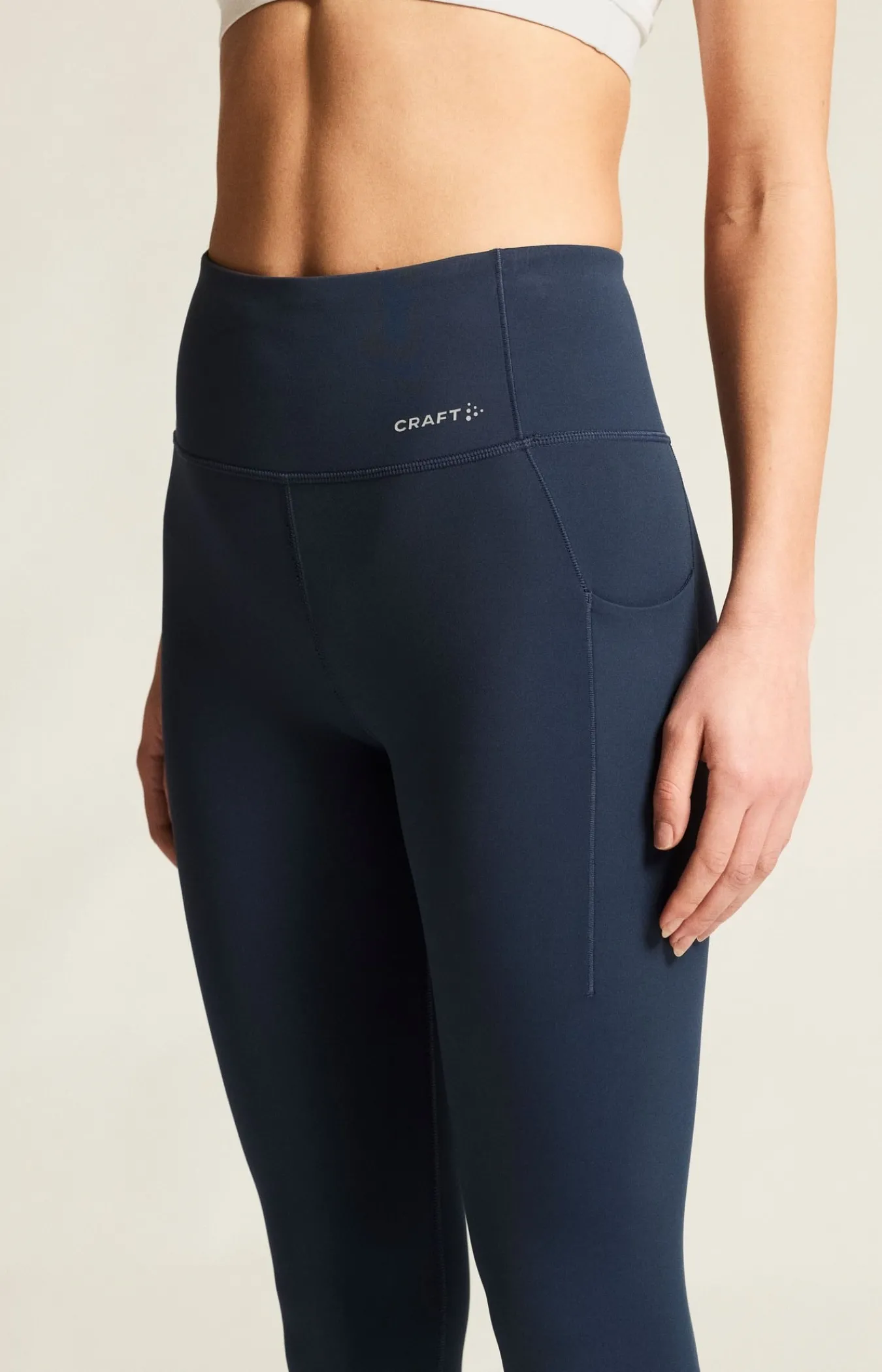 Tights|Løping>Craft Sportswear Essence Tights 3 W Blaze