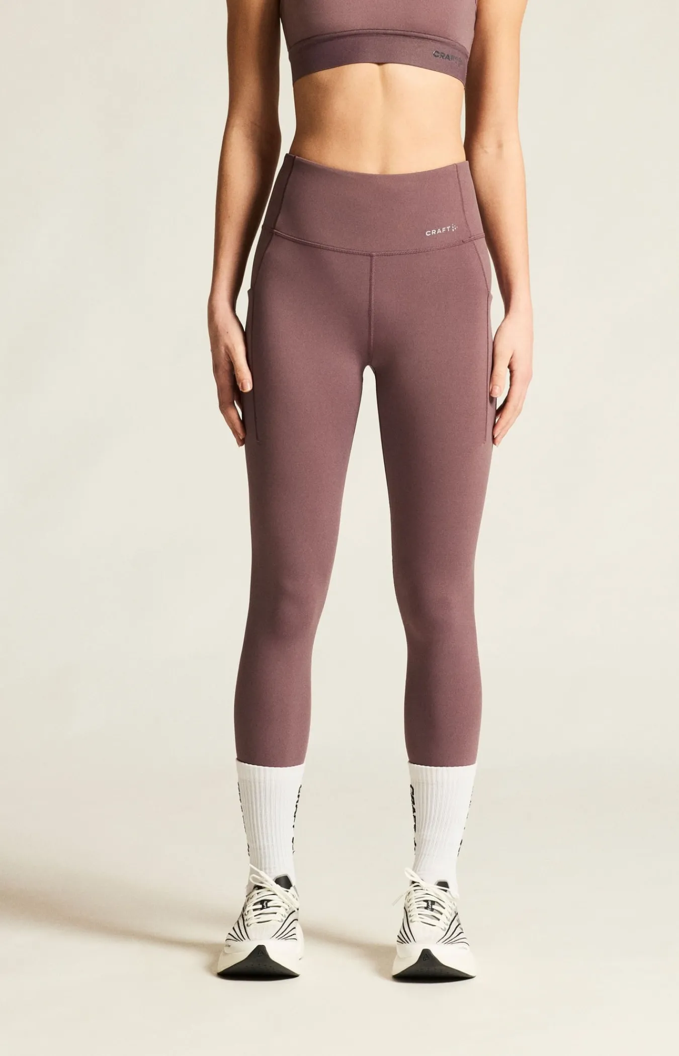 Tights|Løping>Craft Sportswear Essence Tights 3 W Flint