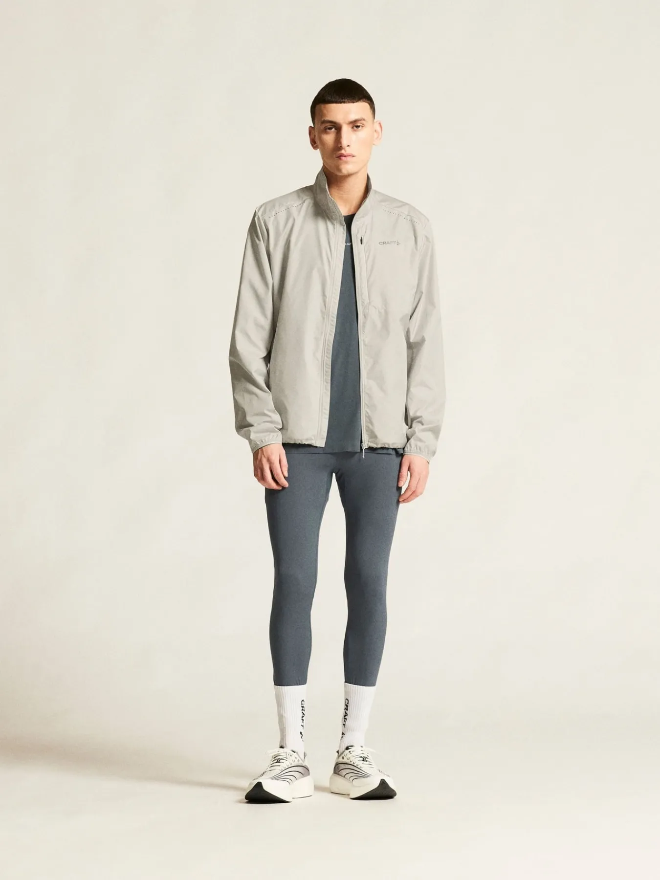 Jakker & Vester|Løping>Craft Sportswear Essence Wind Jacket 2 M Cloud