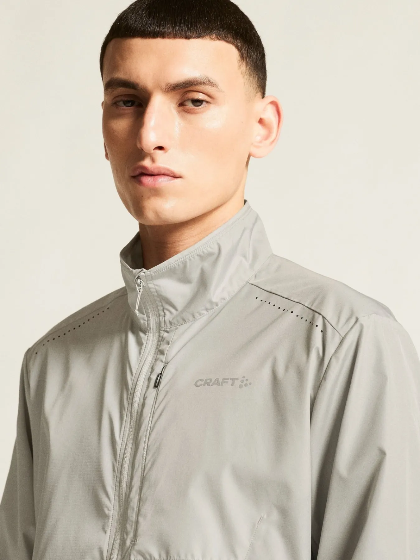 Jakker & Vester|Løping>Craft Sportswear Essence Wind Jacket 2 M Cloud