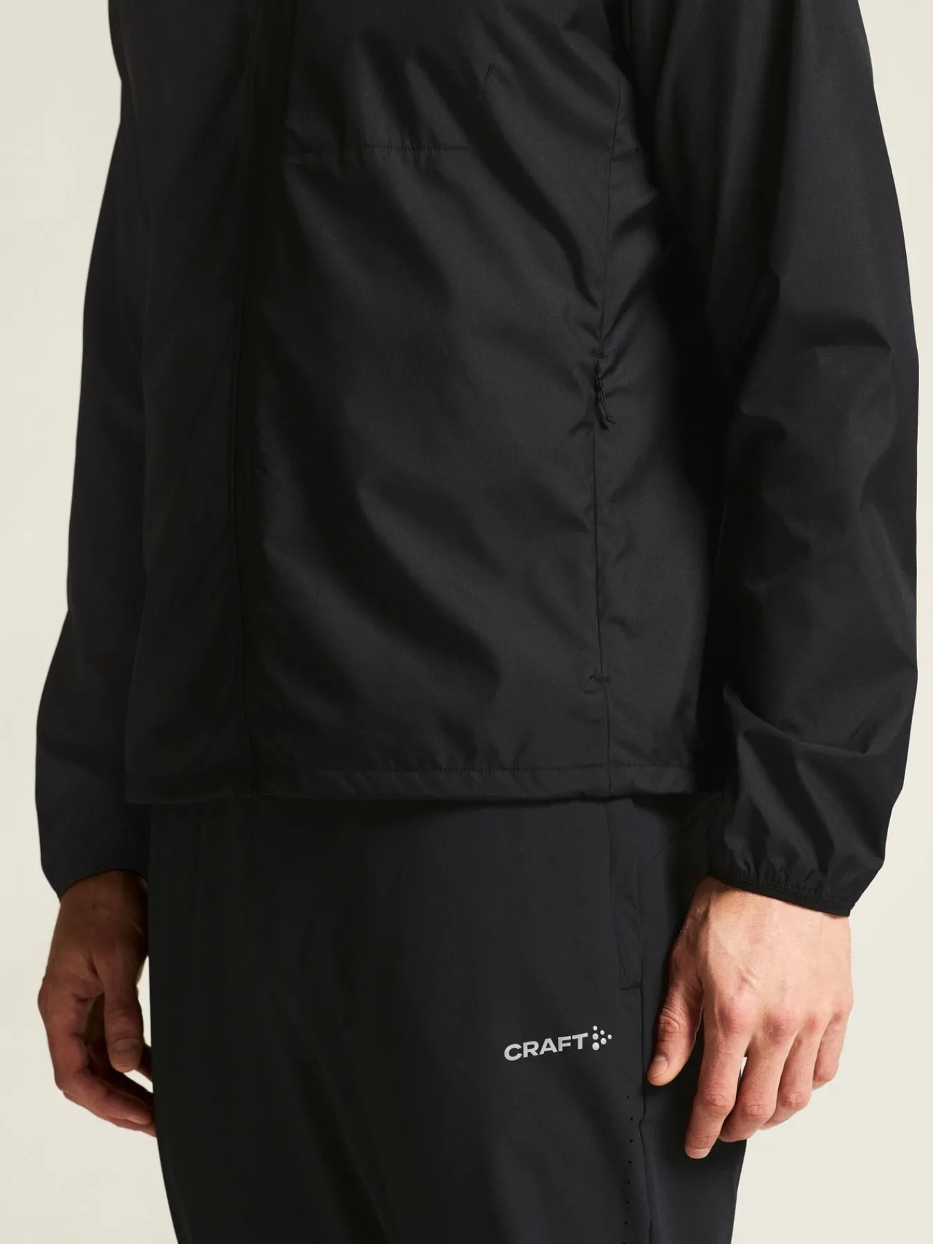 Jakker & Vester|Løping>Craft Sportswear Essence Wind Jacket 2 M Black