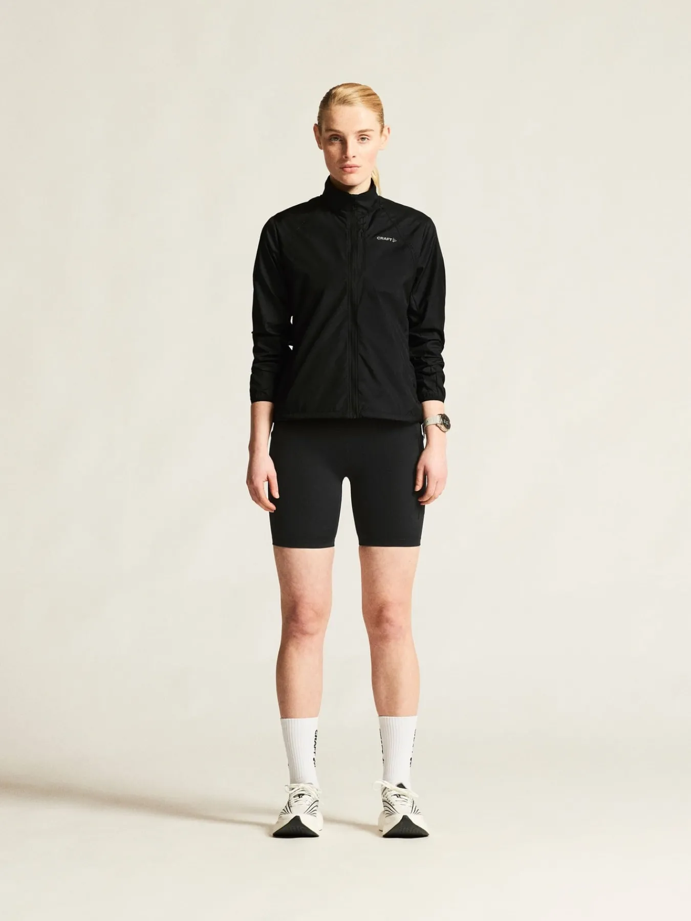 Jakker & Vester|Løping>Craft Sportswear Essence Wind Jacket 2 W Black