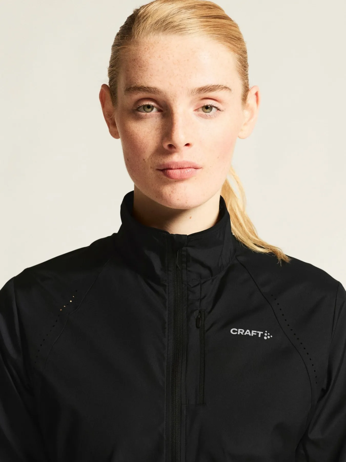 Jakker & Vester|Løping>Craft Sportswear Essence Wind Jacket 2 W Black