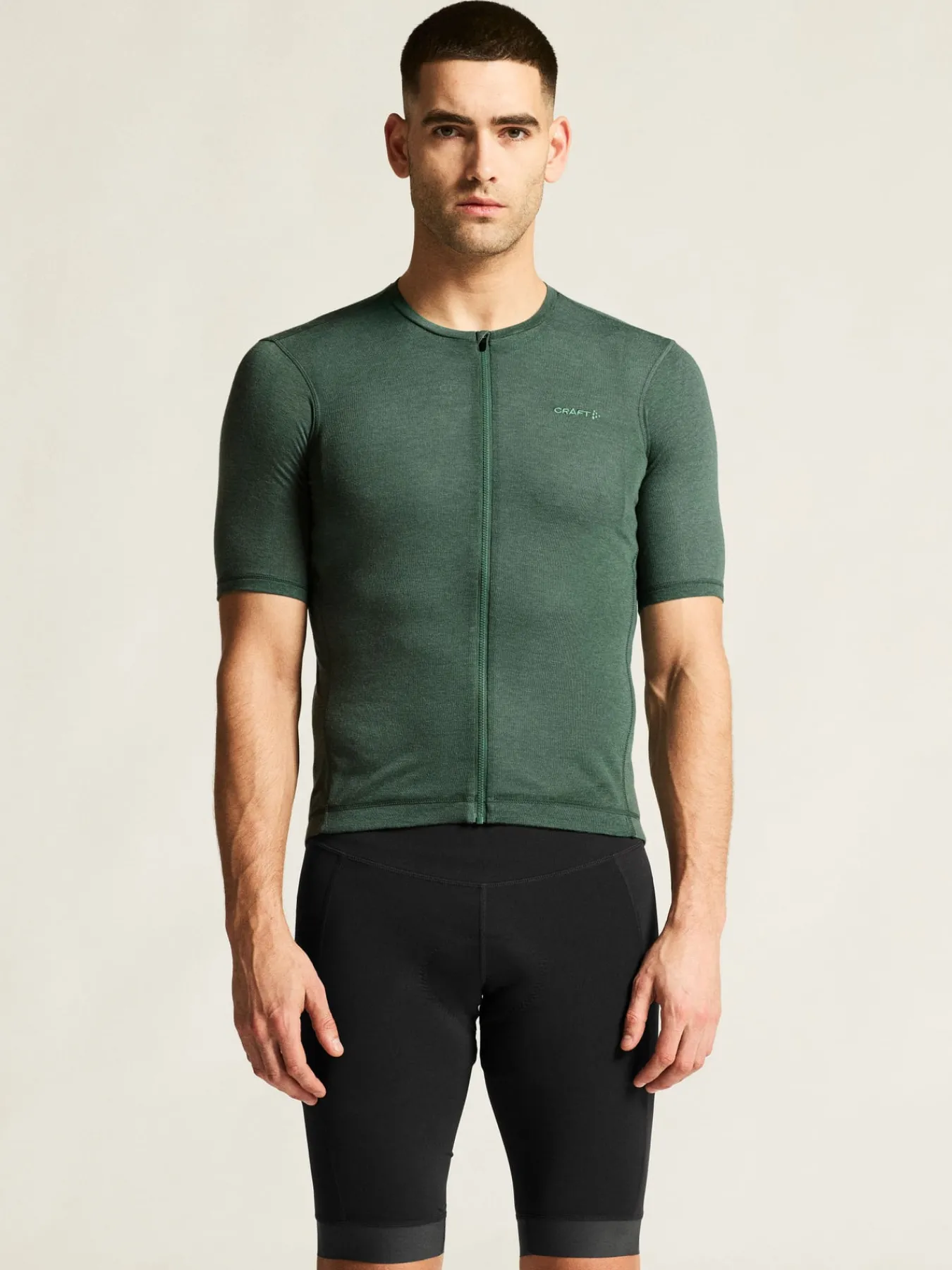 T-Skjorter & Singleter|Sykling>Craft Sportswear Everyday Wool SS Jersey M Atlantic/Melange