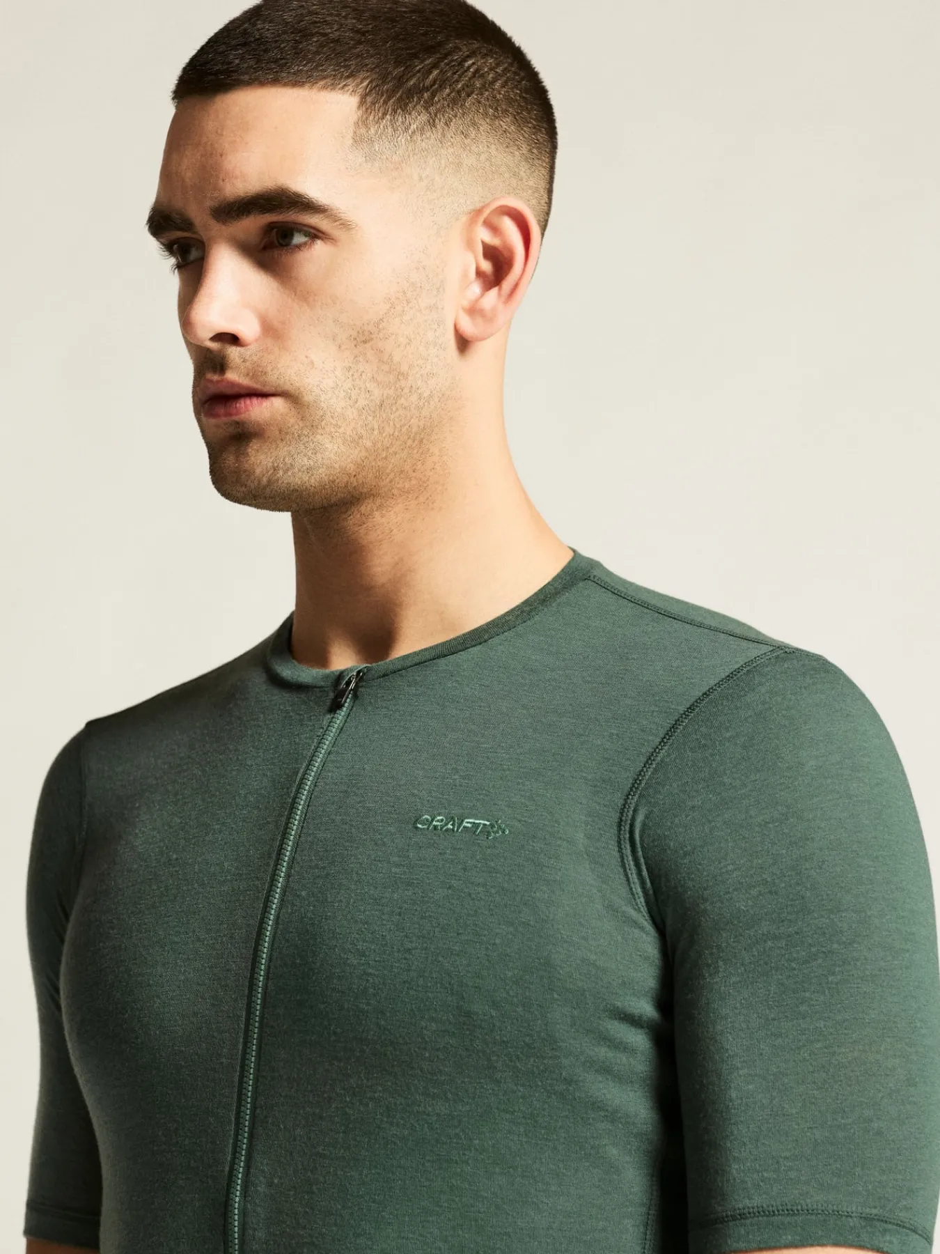 T-Skjorter & Singleter|Sykling>Craft Sportswear Everyday Wool SS Jersey M Atlantic/Melange