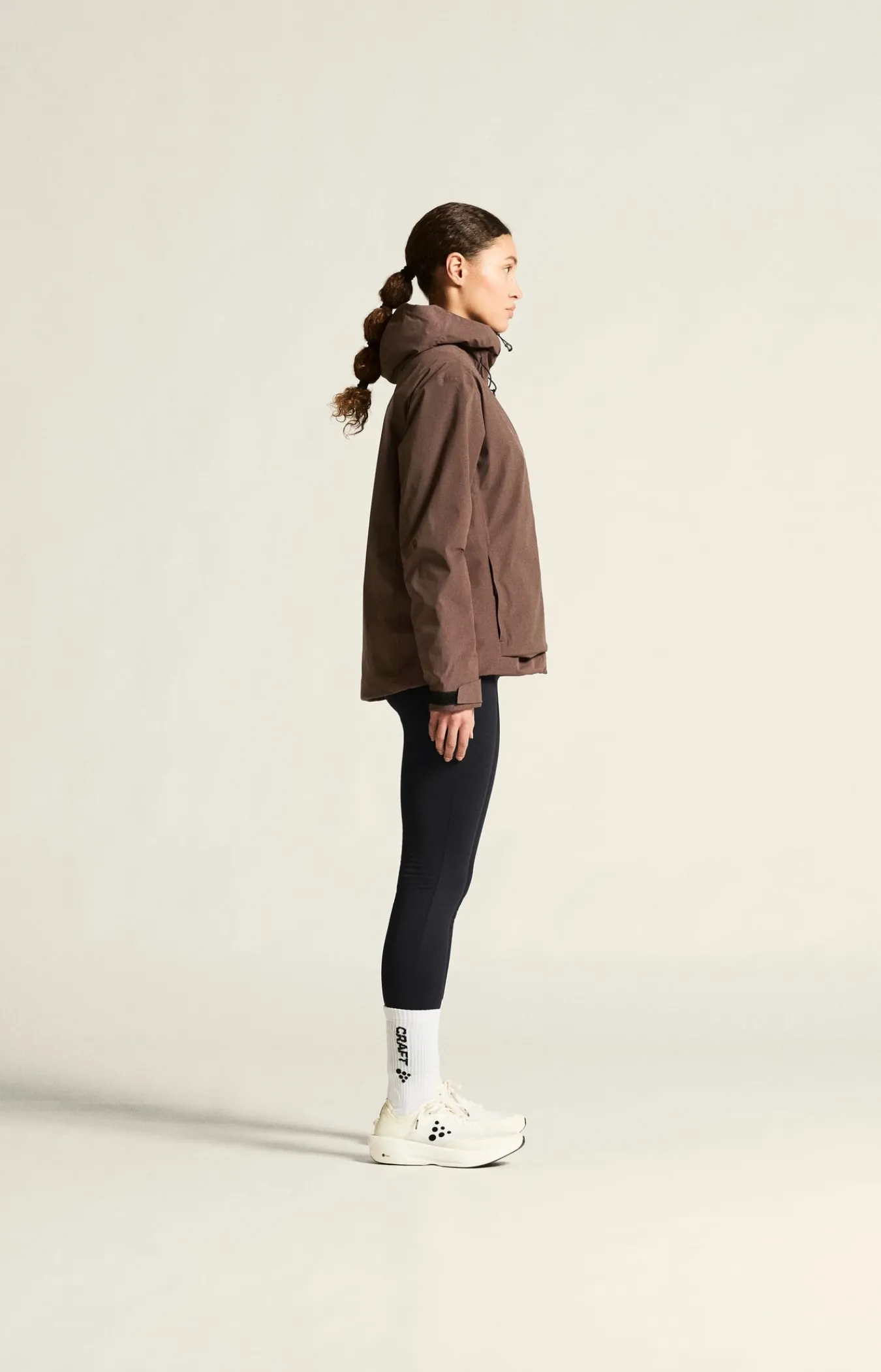 Jakker & Vester>Craft Sportswear Explore Padded Jacket W Prune