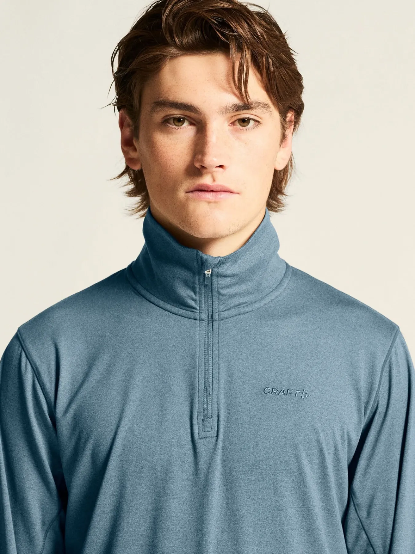 T-Skjorter & Singleter|Løping>Craft Sportswear Flow HZ LS M Real/Melange
